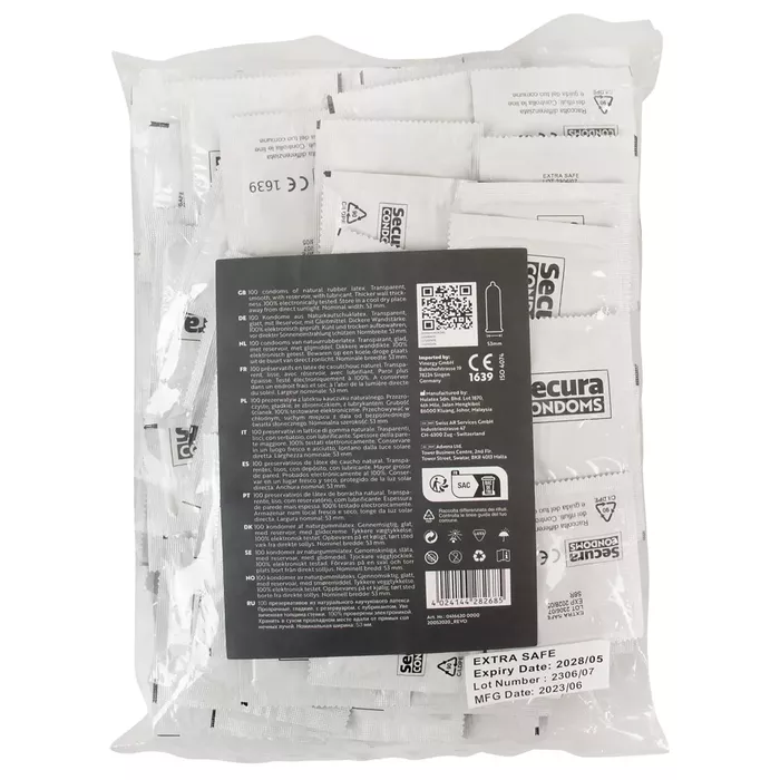 Презервативы Secura Extra Safe 100 шт Photo 2
