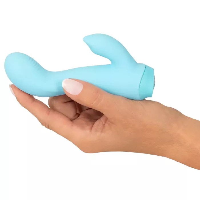Cuties Mini Vibrator Blue — silicone compact vibrator Photo 7