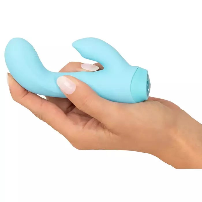 Cuties Mini Vibrator Blue — silicone compact vibrator Photo 8