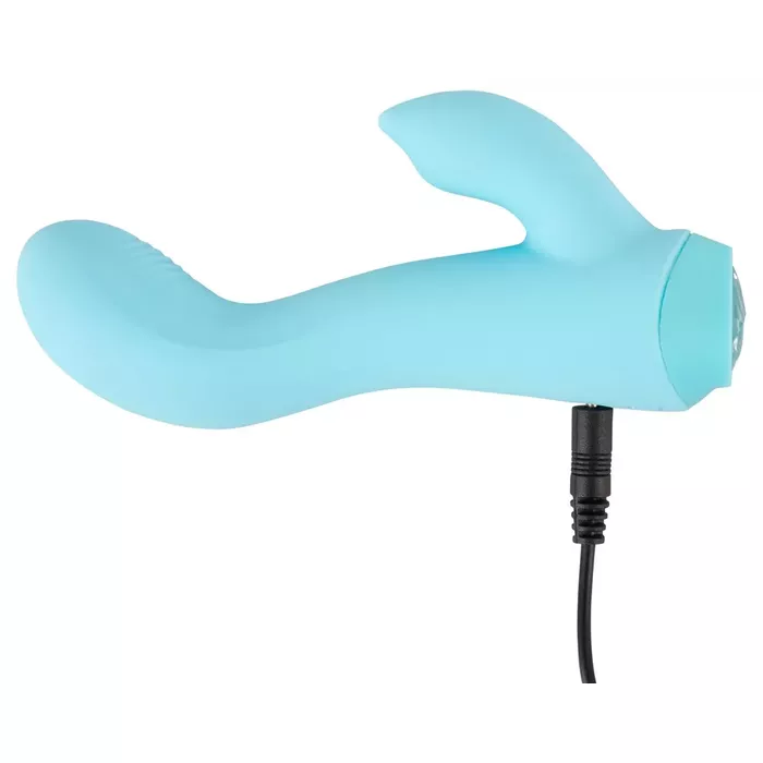 Cuties Mini Vibrator Blue — silicone compact vibrator Photo 10