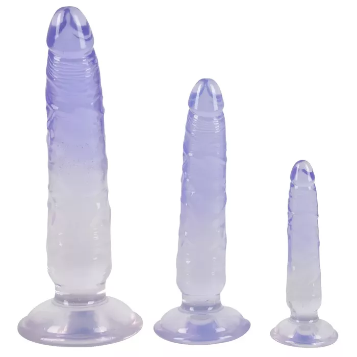 Crystal 3 gab. anālais dildo komplekts Photo 3