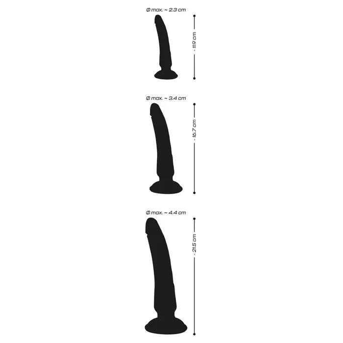 Crystal 3 gab. anālais dildo komplekts Photo 9