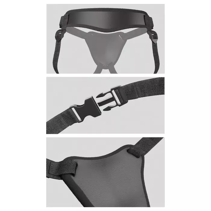 Strap-on harness Body Dock Elite with silicone docking plate Photo 5