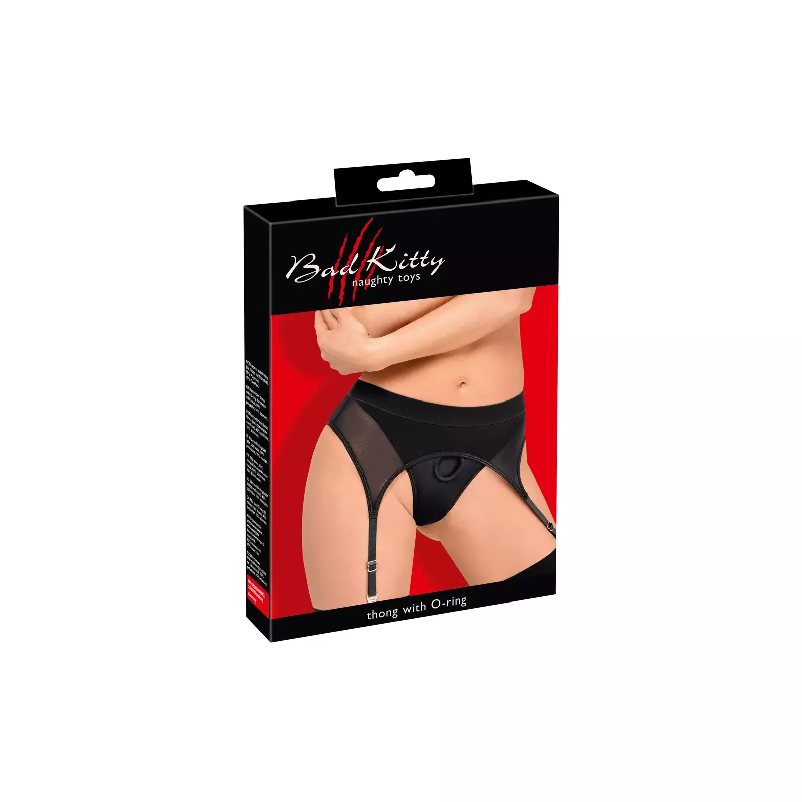 Страп-он Bad Kitty Bad Kitty Suspender Thong Photo 1