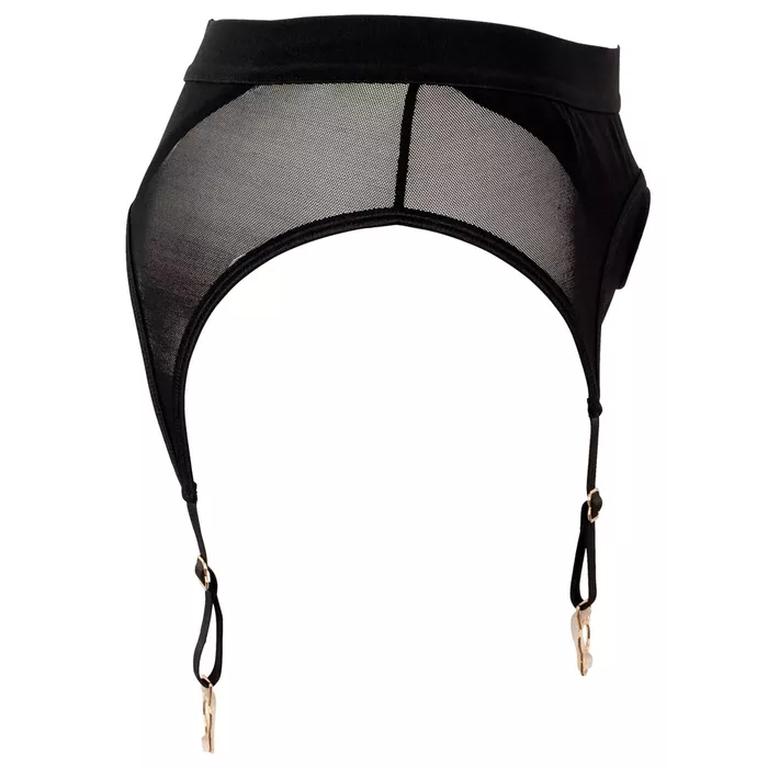 Strap-on biksītes Bad Kitty Suspender Thong 2XL Photo 6
