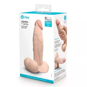 b-Vibe Slipskin 7" Girthy Crea