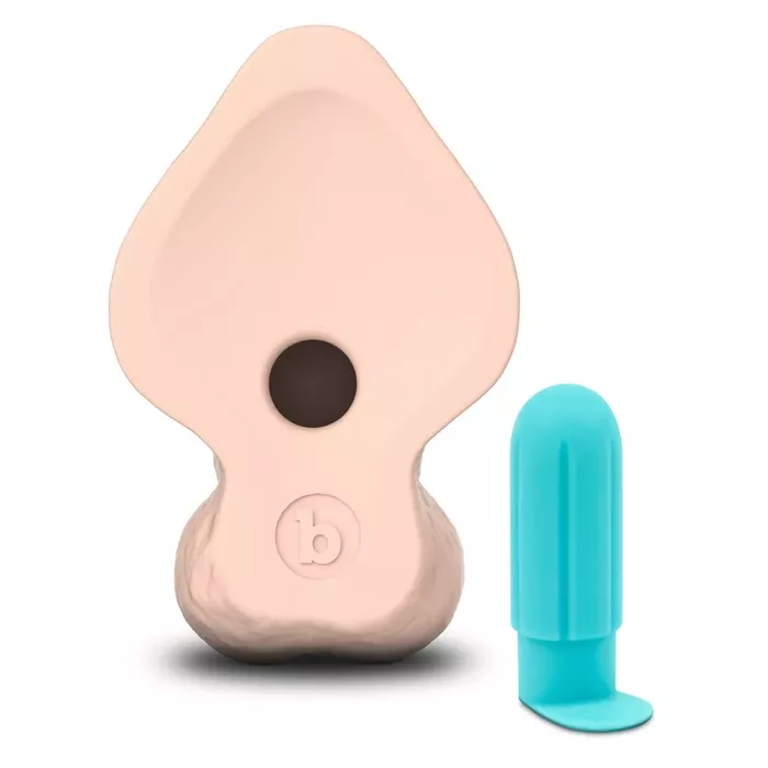 Dildo b-vibe Slipskin 9" Curved — silicone curved 22.3 cm Photo 7