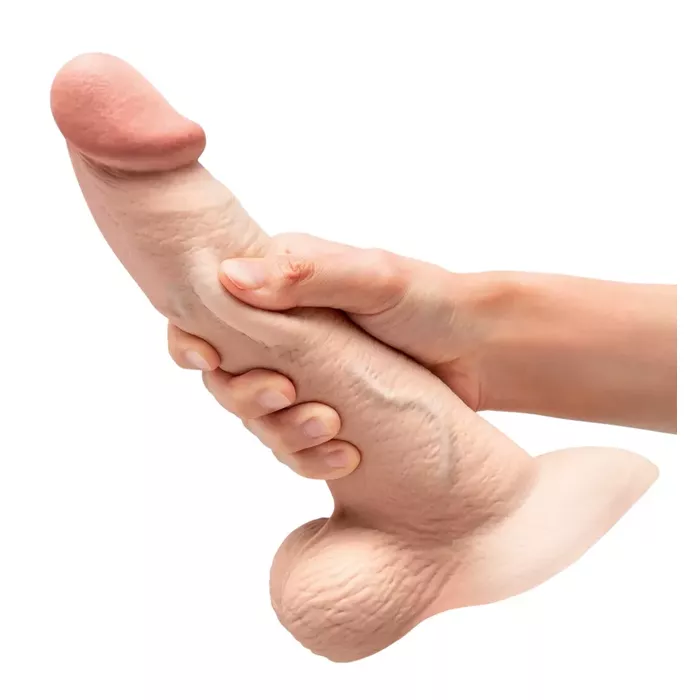 Dildo b-vibe Slipskin 9" Curved — silicone curved 22.3 cm Photo 8