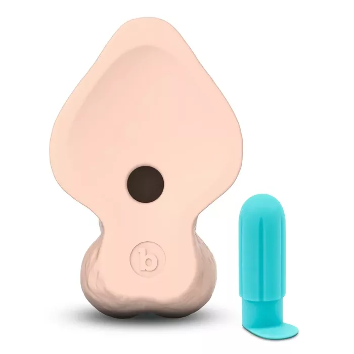 Dildo b-vibe slipskin 10" curved — silicone 22.3 cm Photo 7