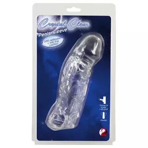 Crystal Clear Penis Sleeve wit