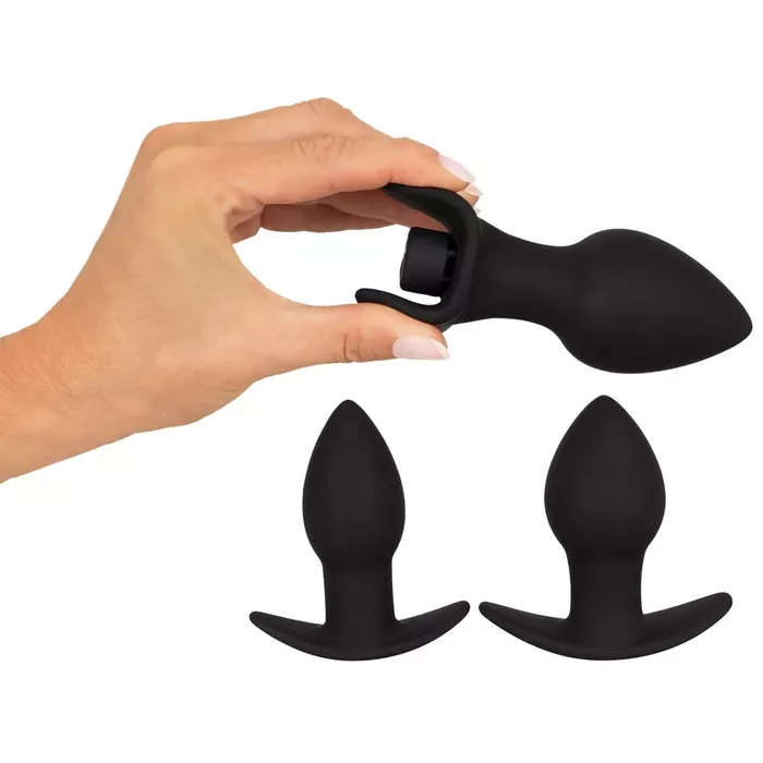 Anālo kociņu komplekts Black Velvets BV — 3 izmēri Photo 6
