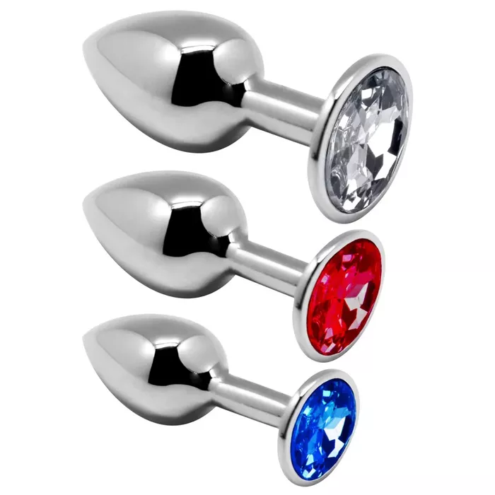 Alive Metal Plug Kit — 3 утяжёлённых металлических плага Photo 2