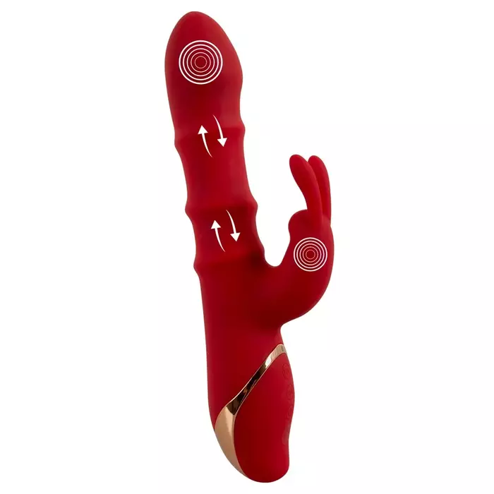 Вибратор-кролик You2Toys 3 движущихся кольца Photo 11