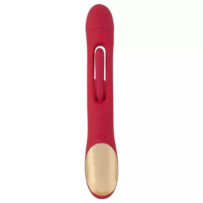 Vibrator Sweet Smile Rabbit Flicking — silicone, waterproof Photo 6