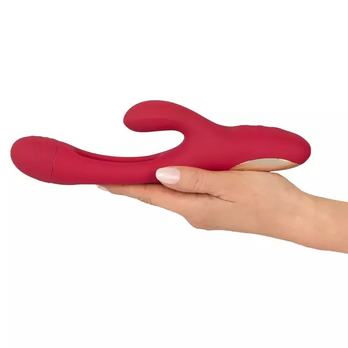 Vibrator Sweet Smile Rabbit Flicking — silicone, waterproof Photo 7