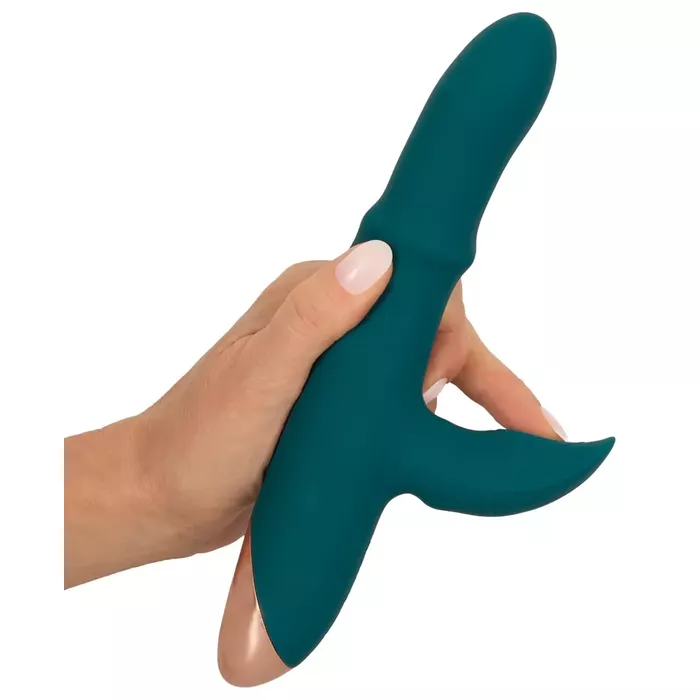 Вибратор You2Toys Thumping Rabbit — силикон, перезаряжаемый Photo 8