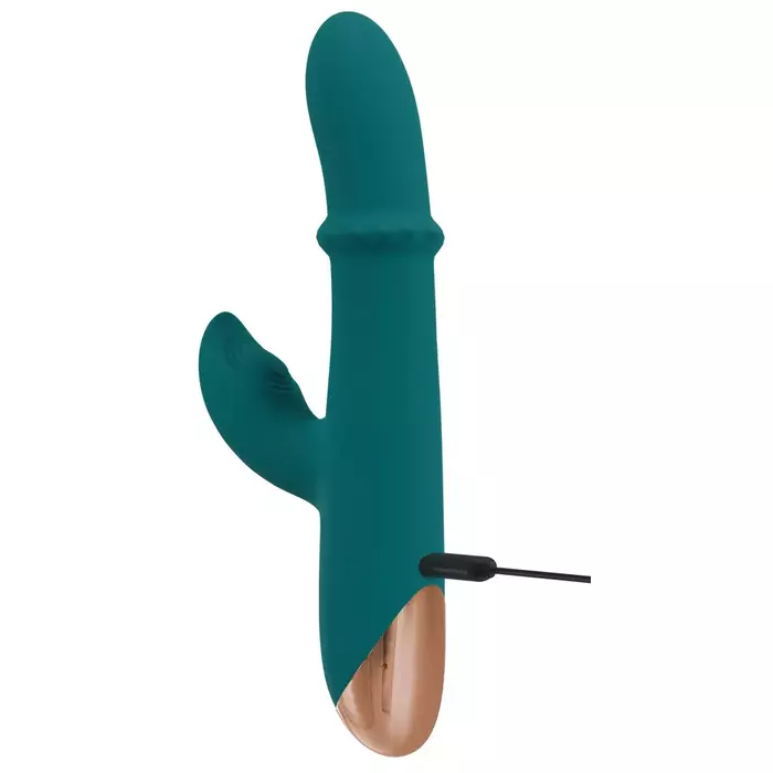 Вибратор You2Toys Thumping Rabbit — силикон, перезаряжаемый Photo 9