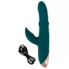 Вибратор You2Toys Thumping Rabbit — силикон, перезаряжаемый Photo 10