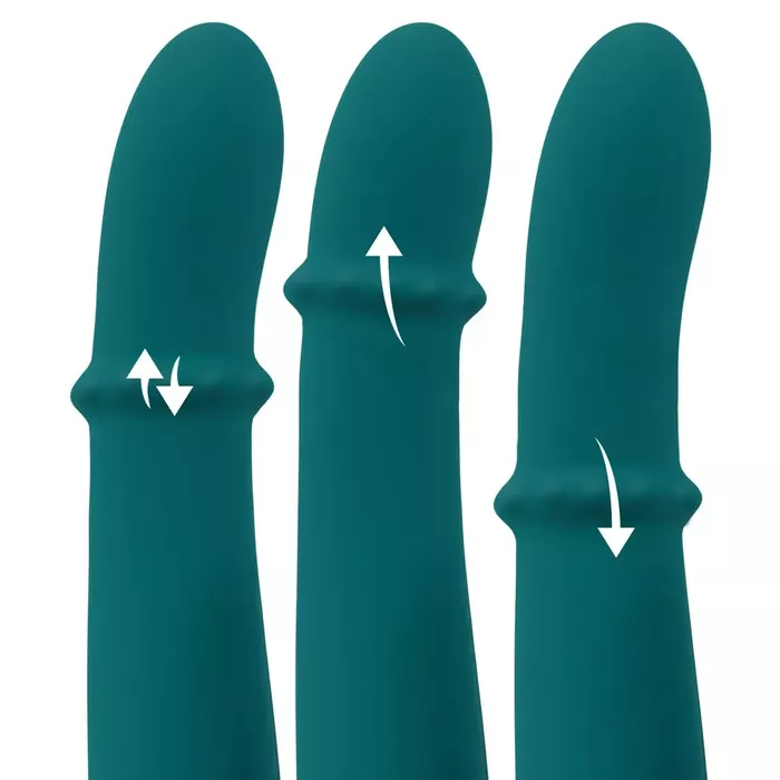 Вибратор You2Toys Thumping Rabbit — силикон, перезаряжаемый Photo 12