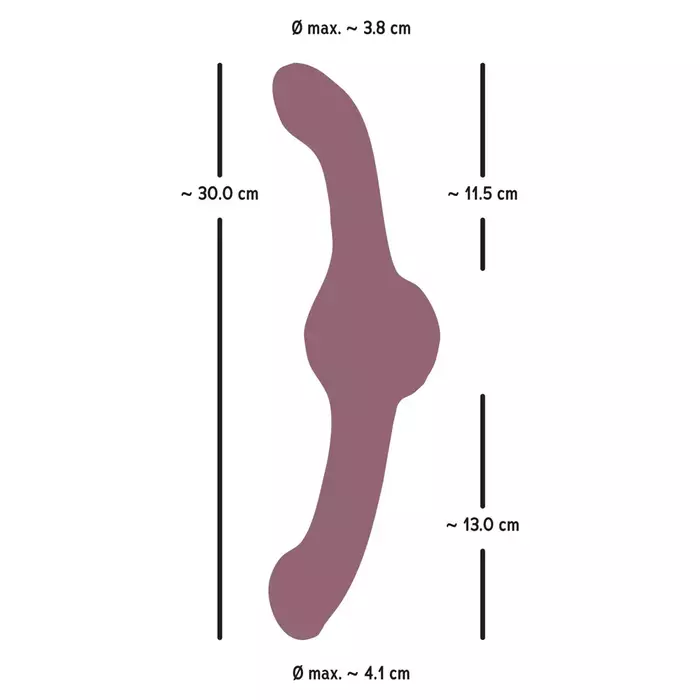 Vibrator You2Toys Strong Shaking Double Vibe Photo 13