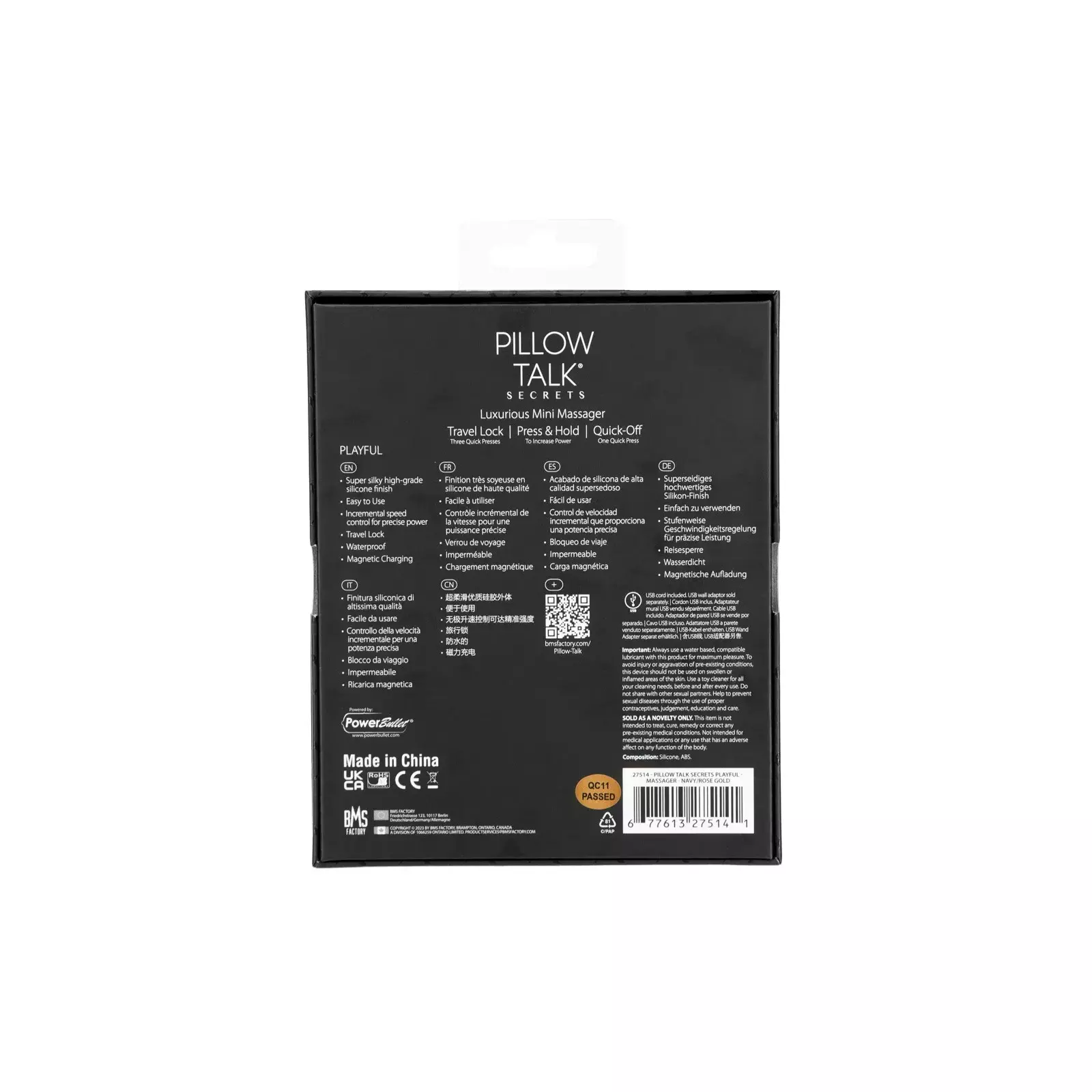 Pillow Talk Secrets Playful spilvens, Modelis 54019410000 Photo 6