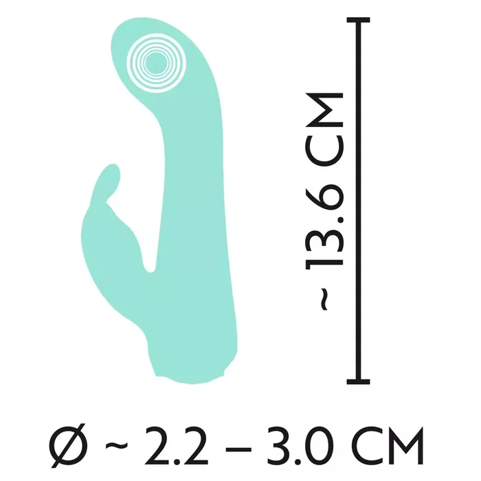 Mini vibrator Cuties Mini Vibrator Green 4.G Photo 12