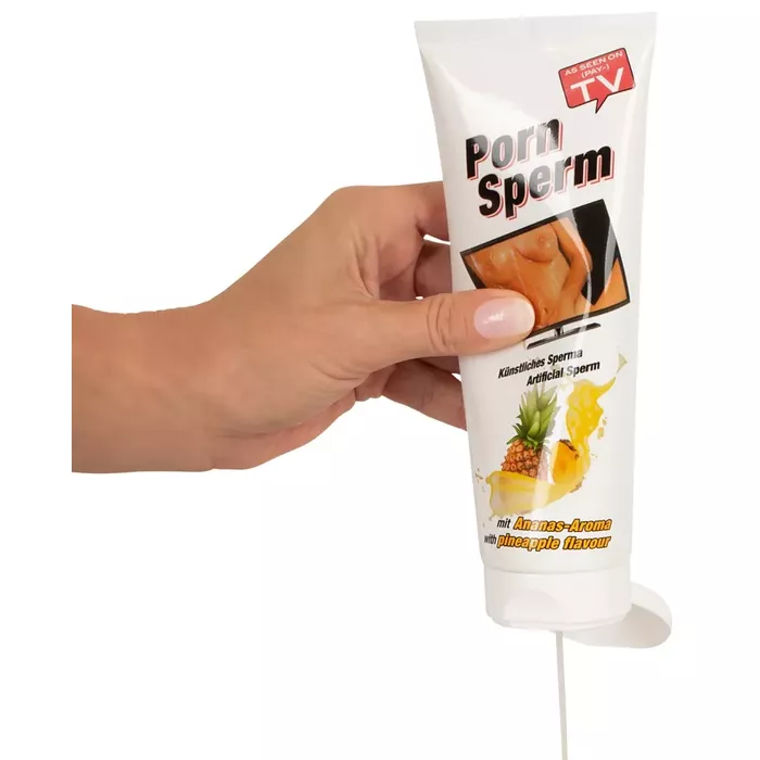Lubrikants-gēls Porn Sperm Pineapple 250 ml Photo 4