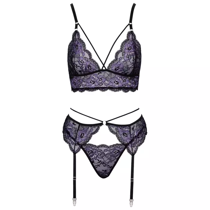 Набор бюстгальтера и подвязок Cottelli Collection S 22144231021 Photo 7
