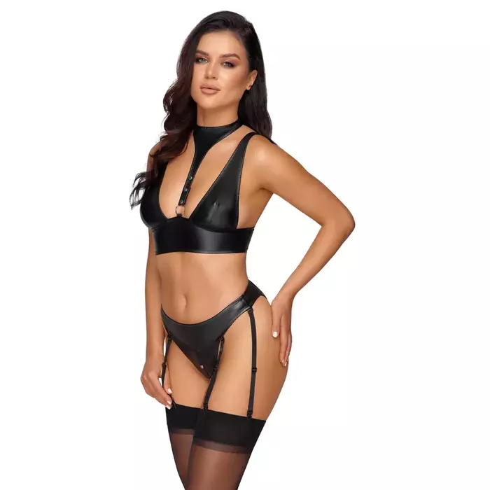 Bondage Bra Set Cottelli Collection — XL Photo 4