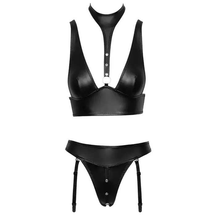 Bondage Bra Set Cottelli Collection — XL Photo 11