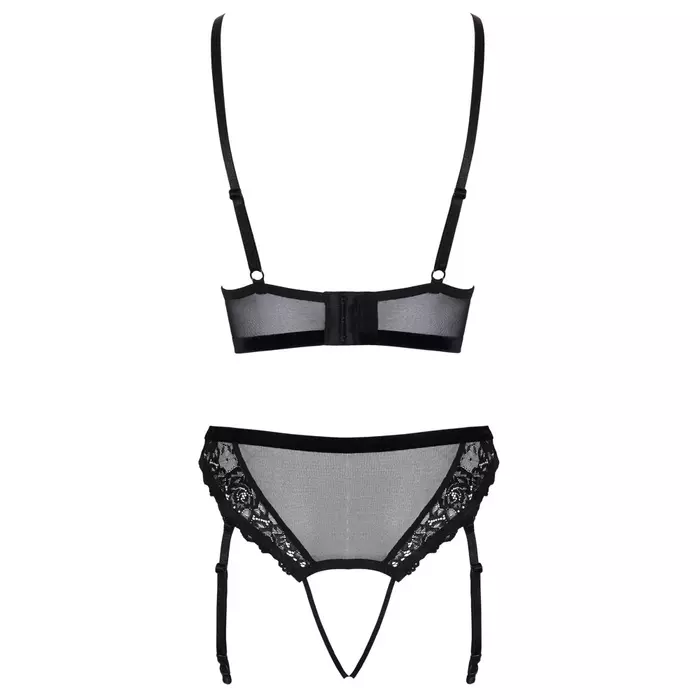 Cottelli Collection Bralette & crotchless thong, size XL Photo 9