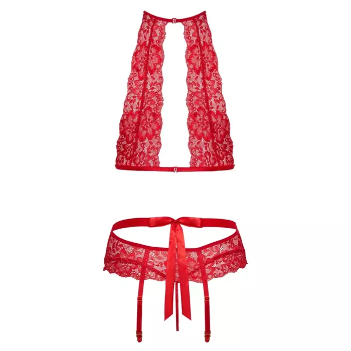 Suspender set kissable L/XL red Photo 9