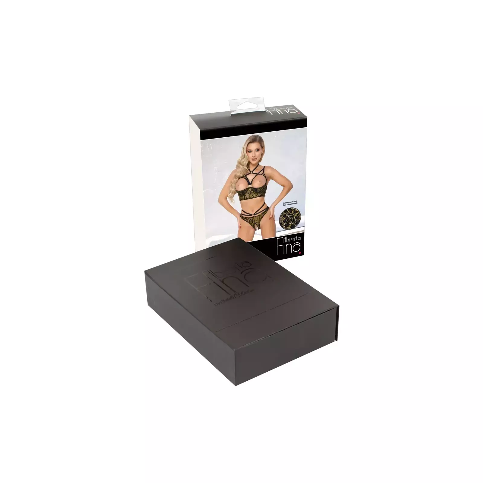 Krūšturis komplekts Gold Abierta Fina 80B/M Photo 12