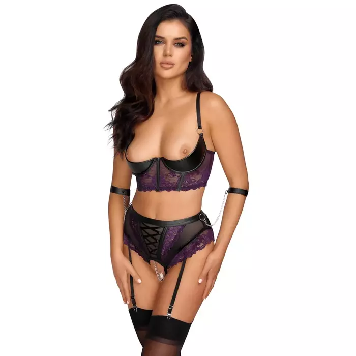 Cottelli Collection Quarter Cup Bondage lingerie 75B/S Photo 3