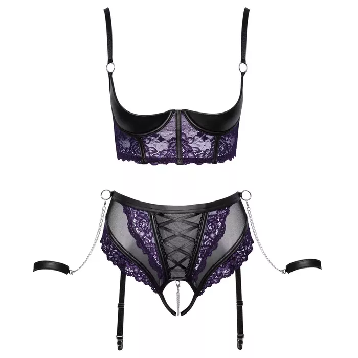 Cottelli Collection Quarter Cup Bondage lingerie 75B/S Photo 9