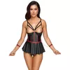 Lingerie set Cottelli Collection Lift Bra Set Bondage 80B Photo 2