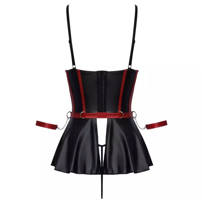 Cottelli Collection Lift Bra Set Bondage — lingerie set 85B/L Photo 11