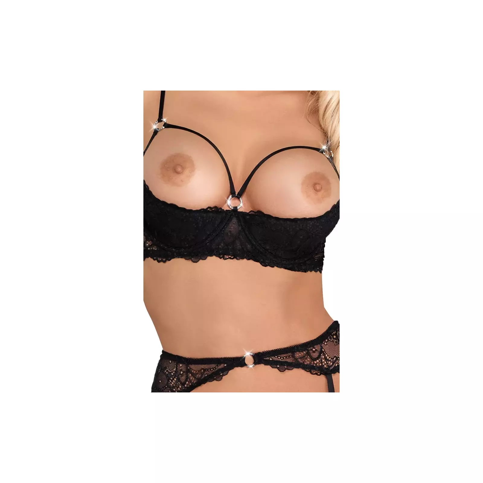 3-daļīgs plaukta krūšturis Cottelli Collection 80B/M 22213491241 Photo 6
