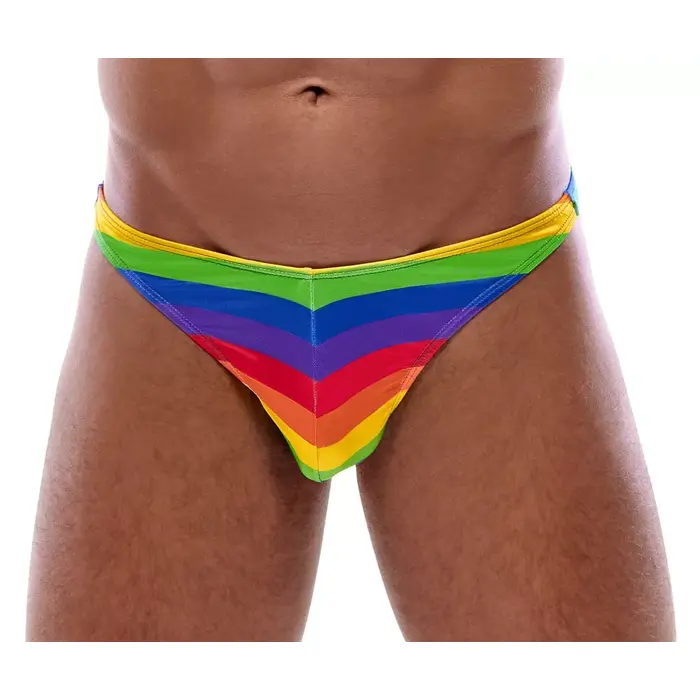 Svenjoyment Thong Rainbow 2XL — мужские стринги Photo 2