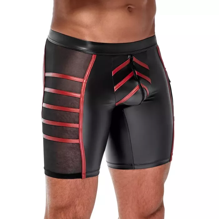 NEK shorts 21332101701 — men's black/red S Photo 3