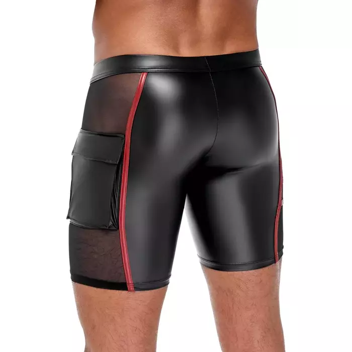 NEK shorts 21332101701 — men's black/red S Photo 5