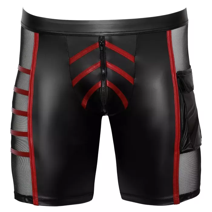 NEK shorts 21332101701 — men's black/red S Photo 9