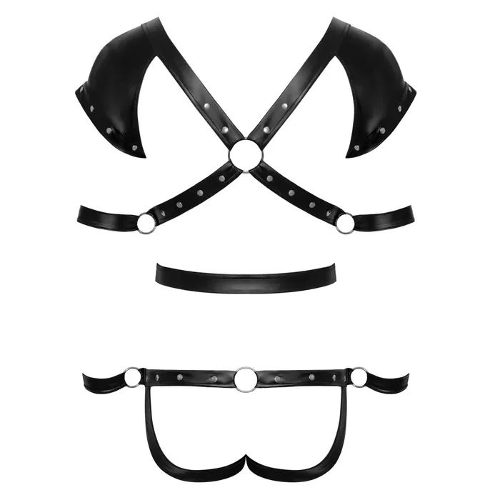 Vīriešu bodijs Svenjoyment Men's Harness Body M Photo 6