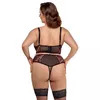 Lingerie set Cottelli Collection longline bra 90C & thong XL Photo 6