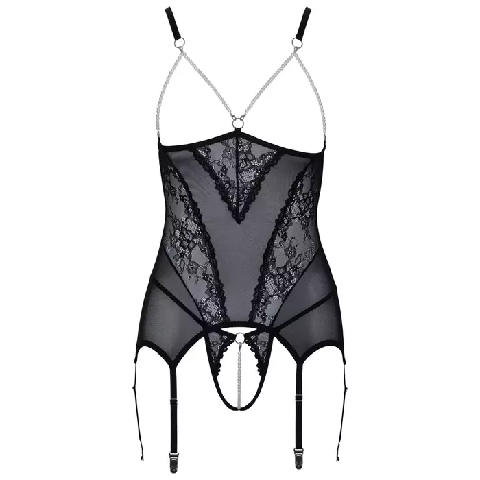 Cami Suspender Pearl S — Cottelli Collection lingerie set Photo 9