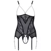 Cottelli Collection Cami Suspender Pearl M suspender camisole Photo 9