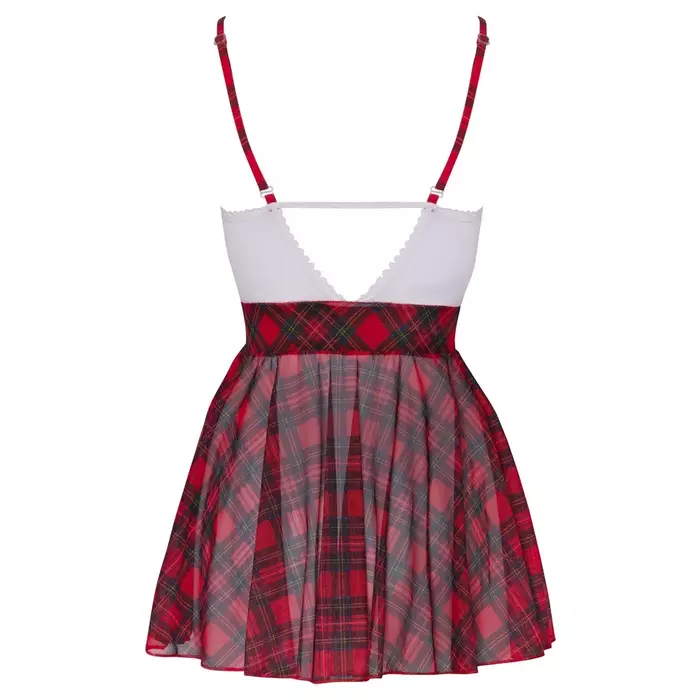 Клетчатое мини-платье Cottelli Collection — XL Photo 8