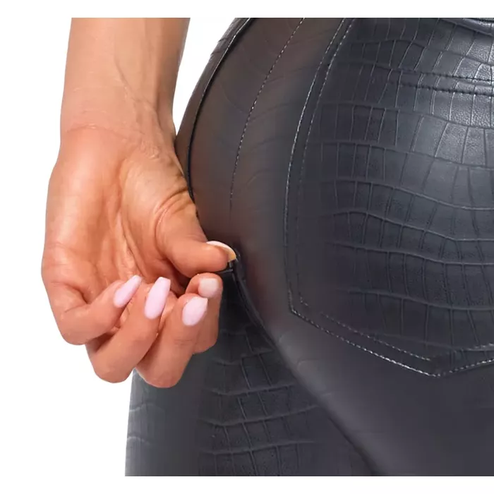Noir Trousers Snake L — sieviešu kostīma bikses L Photo 5