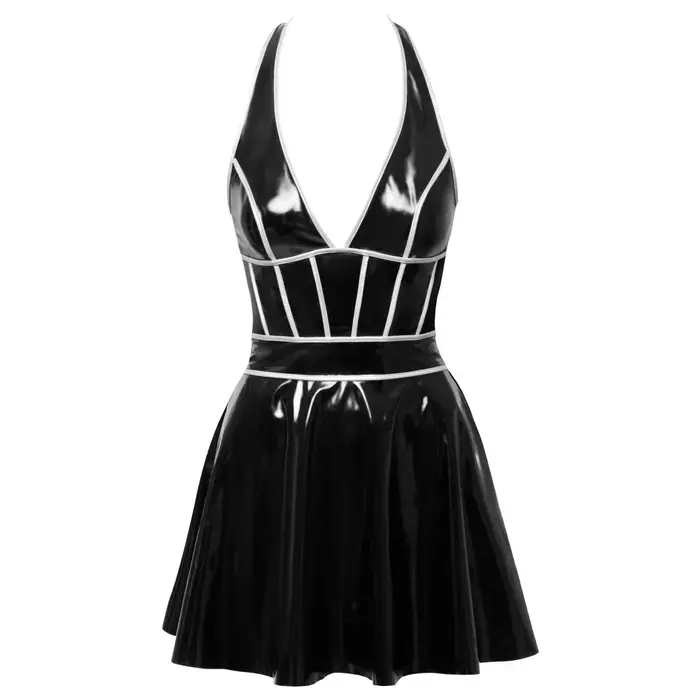 Платье — black level Vinyl dress w. silver, размер L Photo 7