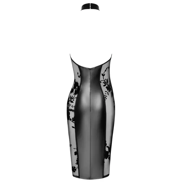 Noir knee-length dress model M Photo 6